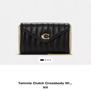 Coach -  TAMMIE CLUTCH CROSSBODY WITH PUFFY LINEAR QUILTING